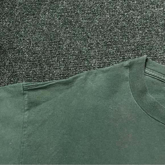 Vintage 90s New York Boroughs Tourist Collegiate Green T Shirt Size XL 24X30 - Picture 8 of 13